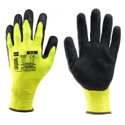 1LABB EUROLITE L500 HI-VIZ SÁRGA VÉDŐKESZTYŰ 7-11