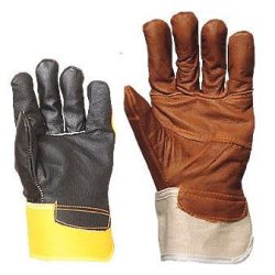   280 színmarha munkavédelmi keszytű egész bőrből, erős vászon kézhát