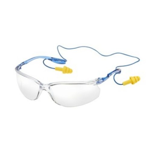 3M_71511-00000M, 3M TORA 60120-as munkavédelmi szemüveg víztiszta, barna vagy sárga lencse, karc-