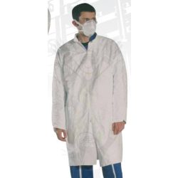  Tyvek köpeny  zseb nélkül, patentos, ellenálló, lélegző anyagból