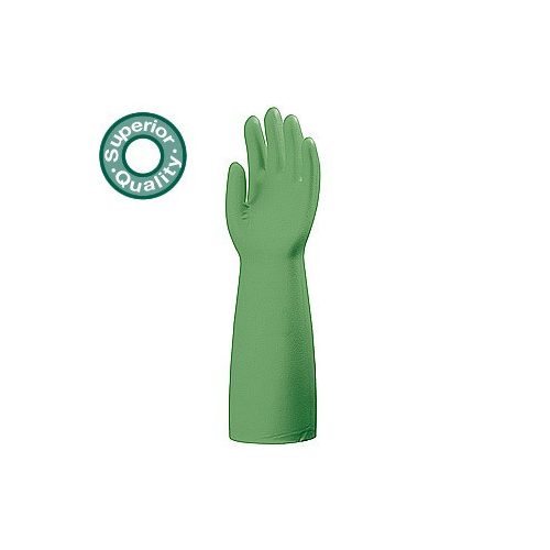 5539, 45 cm hosszú Nitril Plus zöld kesztyű 5538-41-es