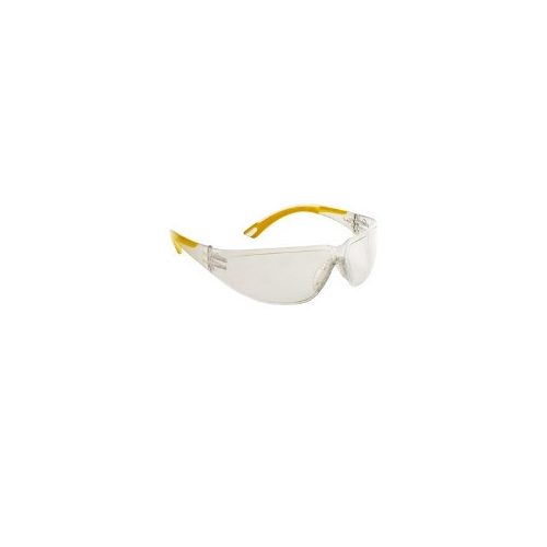 60565, Lux optical Starlux munkavédelmi védőszemüveg, rugalmas bikolor szárvégek, páramentes,