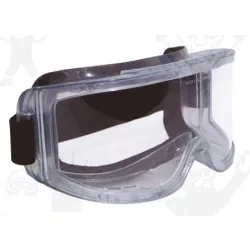   60661, Lux  Optical munkavédelmi vegyszerálló, gumipántos védöszemüveg HUBLUX 60661-es