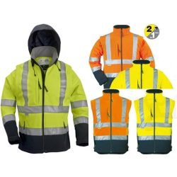  Coverguard jól láthatósági munkaruha kabát, 70630-33-as Modaflame Jólláthatósági