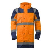 HYDRA HI-VIZ PE MUNKAVÉDELMI ESŐÖLTÖNY NARANCS/KÉK XXXL (7HYDOXXXL), méret: XXXL, szín: narancs/kék