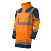 HYDRA HI-VIZ PE MUNKAVÉDELMI ESŐÖLTÖNY NARANCS/KÉK XXL (7HYDOXXL), méret: XXL, szín: narancs/kék