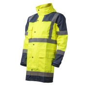 HYDRA HI-VIZ PE MUNKAVÉDELMI ESŐÖLTÖNY SÁRGA/KÉK M (7HYDYM), méret: M, szín: sárga/kék