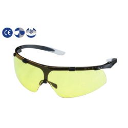   Super fit fekete XST szár és supravision performance sárga lencse, könnyű (20g) Grilamid keret