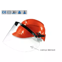 Uvex csere PC látómező 9723017