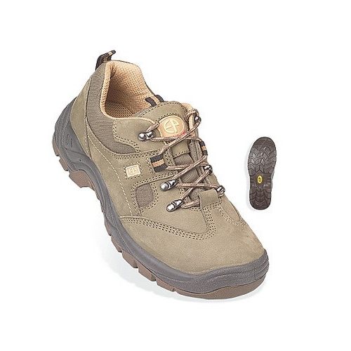 EMERALD Coverguard S1P Munkavédelmi cipő khaki zöld nubuk 9EMEL /Lep22