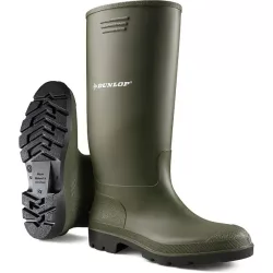 DUNLOP PVC munkacsizma Zöld színű, 9SELE