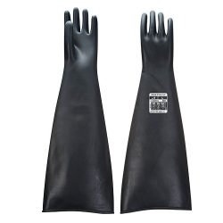  A803 Erős Latex 60 cm Vegyszerálló Portwest munkavédelmi kesztyű