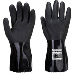 A882 Portwest ESD PVC vegyszerálló munkavédelmi kesztyű