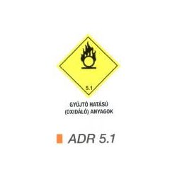 Gyújtó hatású (oxidáló) anyag ADR 5.1