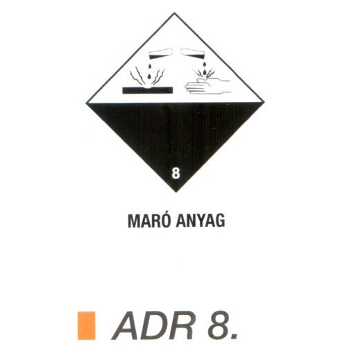 Maró anyag ADR 8