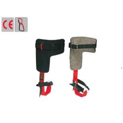   Mászószerszám fához, erdészeti munkákhoz, cserélhető tüskével, szivacsos lábszárvédővel