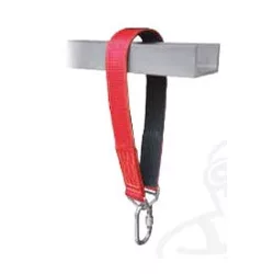   Hevederszalag, 45cm hosszú, gumi belsővel, csavarmenetes AZ011 karabin