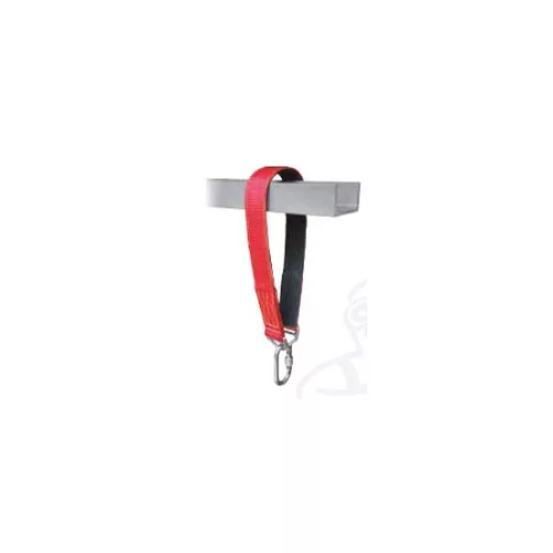 Hevederszalag, 45cm hosszú, gumi belsővel, csavarmenetes AZ011 karabin