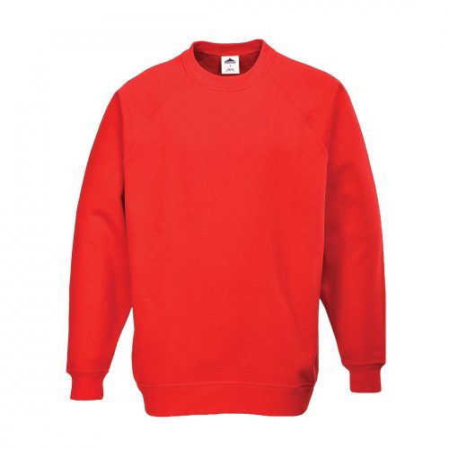B300RERXXXL, Róma pulóver B300 normál fazon, piros színben