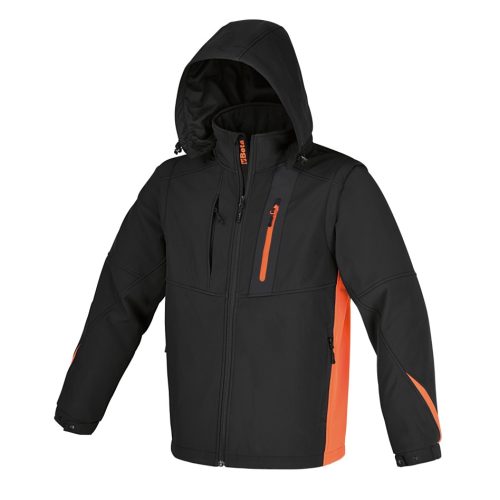 BETA 076590004, XL-SOFTSHELL DZSEKI, FEKETE, XL