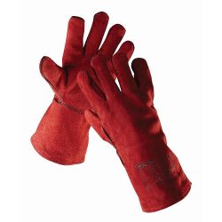 SANDPIPER RED piros hegesztő bőrkesztyű