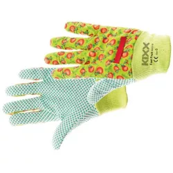   C0105004210080, FAST FRUIT textil védőkesztyű pöttyök zöld 8
