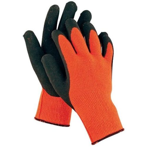 C0108007999090, PALAWAN ORANGE védőkesztyű nylon/latex - 11