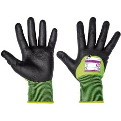 SITTA 3/4 nitrilbe mártott vágásbiztos kötött kesztyű