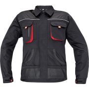 FF BE-01-002 kabát fekete/piros 62
