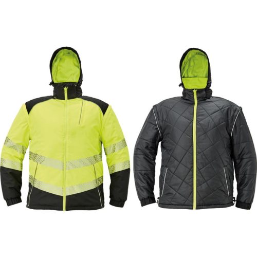 C0301054270000, KNOXFIELD PROFI HI-VIS 4in1 dzseki XS sárga (C0301054270000)