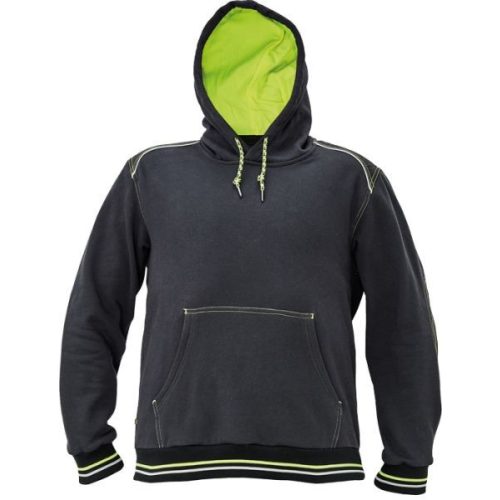 C003060070A1004, KNOXFIELD HOODIE antracit/sárga XL