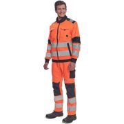 MAX VIVO HV férfi HI-VIS dzseki/mellény - sárga/narancs