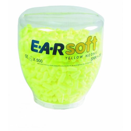 C0401003999999, E-A-Rsoft Yellow Neon PD-01-002 500pár