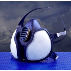   C0702006799999, FFP2 Alacsony légzés ellenállású 3M 4251+ maszk,  szűrő félálarc