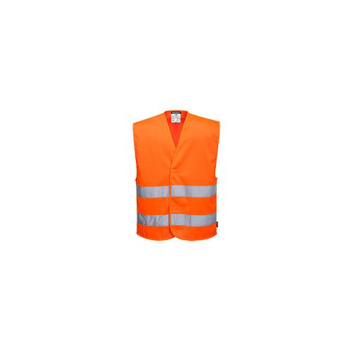 C374YERL-XL, Portwest Jól láthatósági szabadidőruházat MeshAir Hi-Vis kéttónusú mellény,