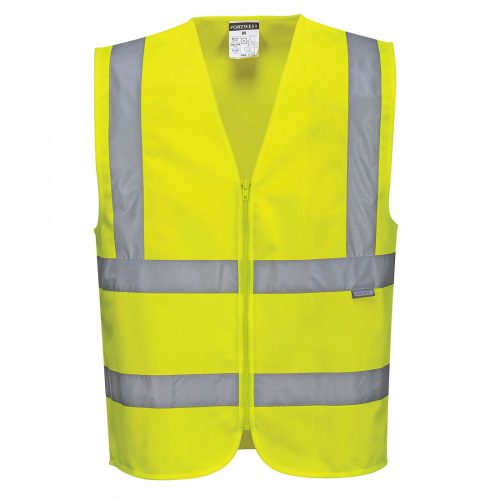 C375YERXL, C375 - Hi-Vis zippzáras mellény