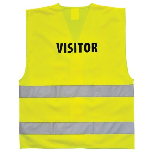 C405YERS-M, Portwest C405 Visitor munkavédelmi láthatósági mellény Visitor ( látogató ) felirattal