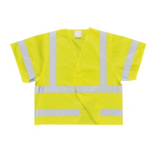 C471YERL-XL, Jól láthatósági póló C471, normál fazon, sárga színben