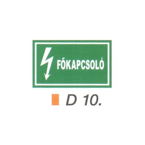 Fökapcsoló D10