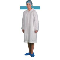  D118 PP látogatóköpeny (Minimális rendelési mennyiség: 200 db)
