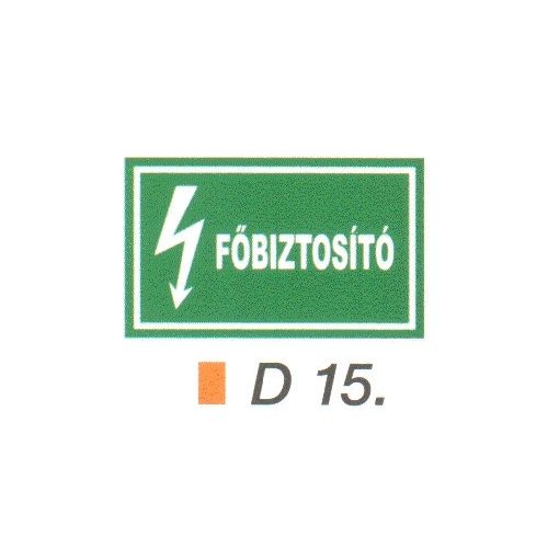 Föbiztosító D15