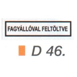 Fagyállóval feltöltve D46