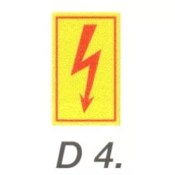 Villámjel D4/sz