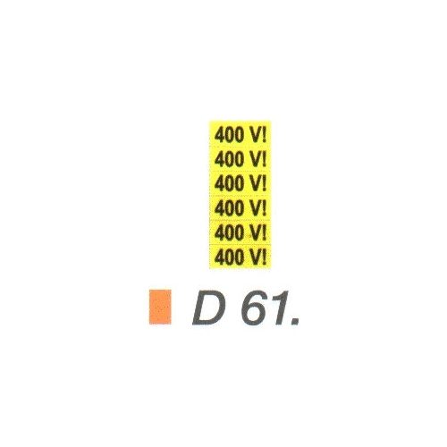 400 V! D61