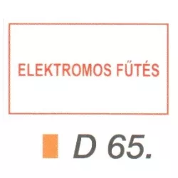 Elektromos fütés D65