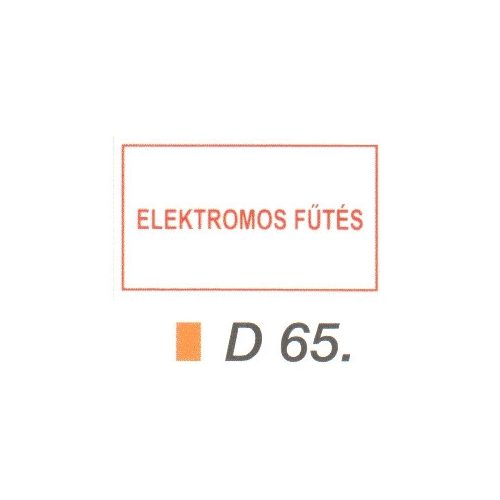 Elektromos fütés D65