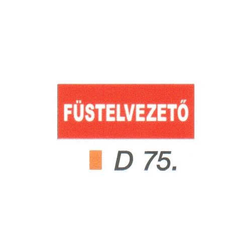 Füstelvezetö D75