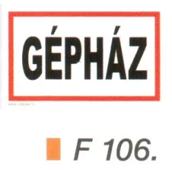 Gépház F106