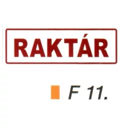 Raktár F11