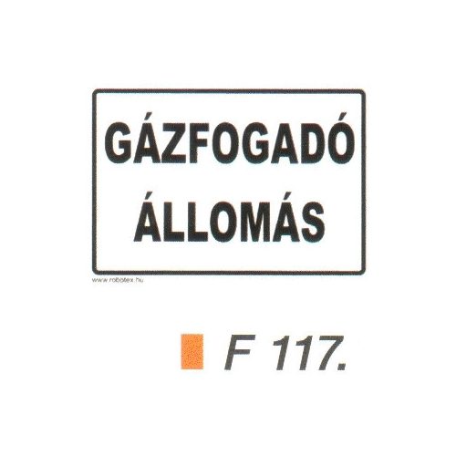 Gázfogadó állomás F117